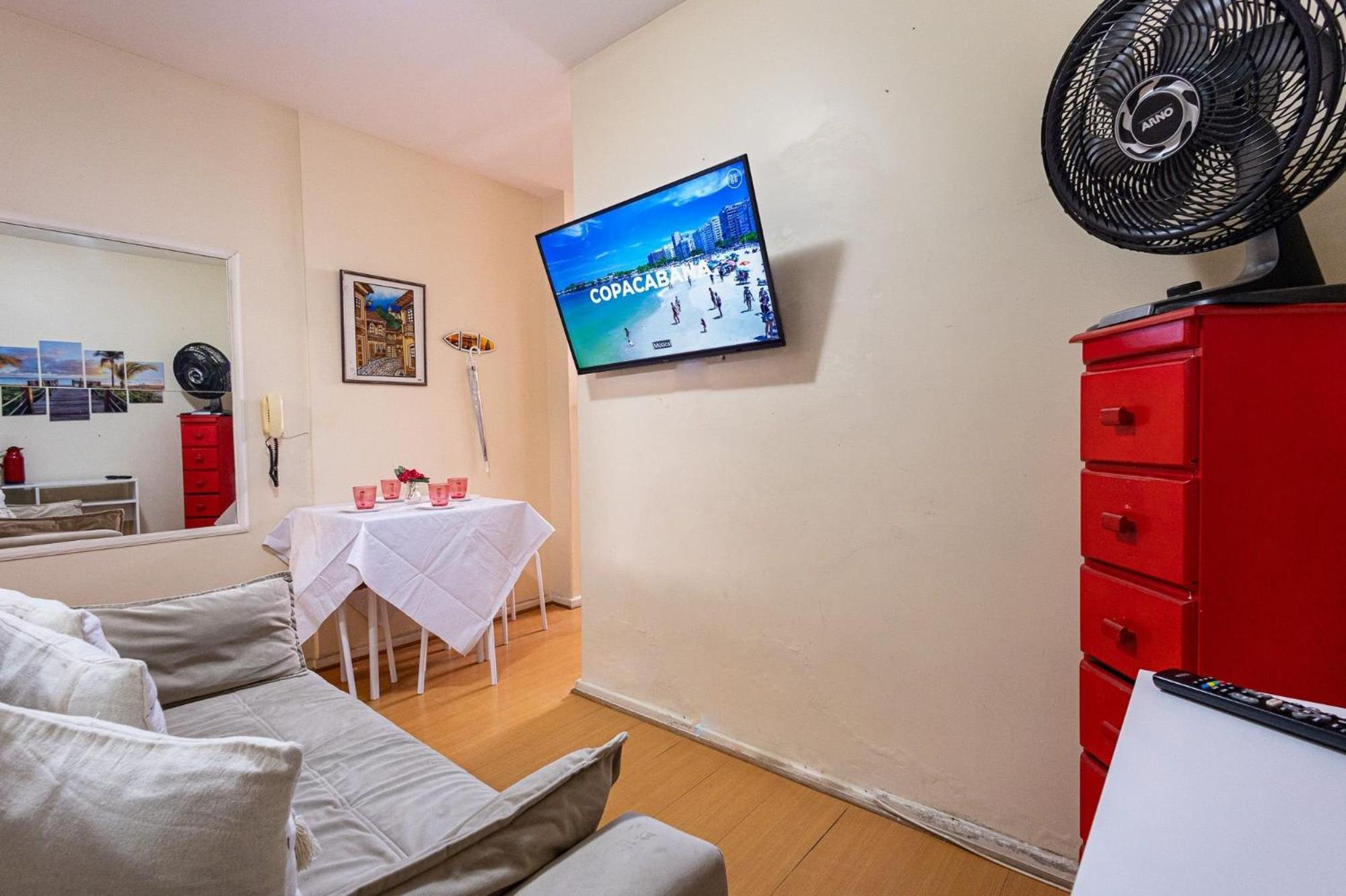 Apartamento Copacabana 200M Da Praia - Wifi Gratis - Cp5 ริโอเดจาเนโร ภายนอก รูปภาพ