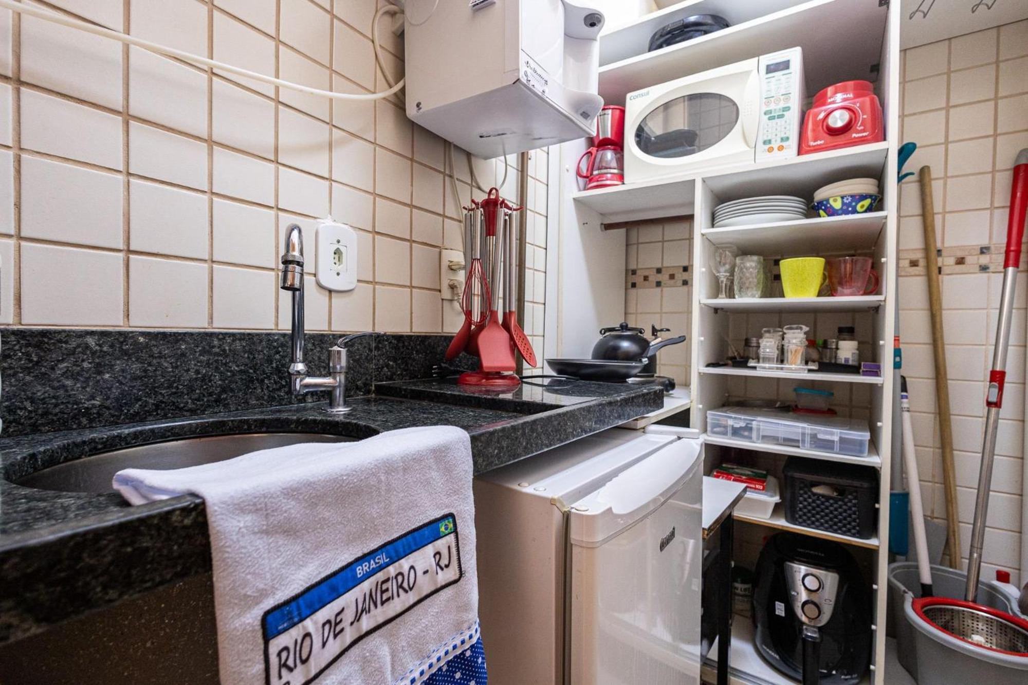 Apartamento Copacabana 200M Da Praia - Wifi Gratis - Cp5 ริโอเดจาเนโร ภายนอก รูปภาพ