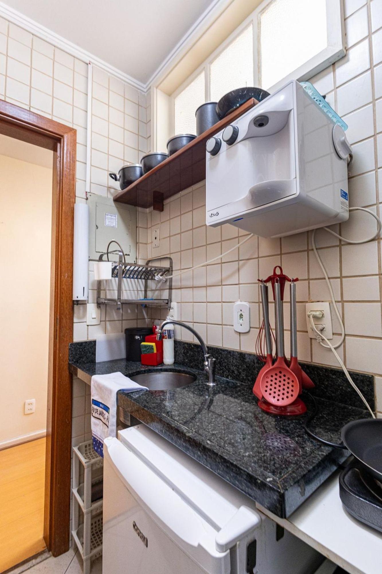 Apartamento Copacabana 200M Da Praia - Wifi Gratis - Cp5 ริโอเดจาเนโร ภายนอก รูปภาพ