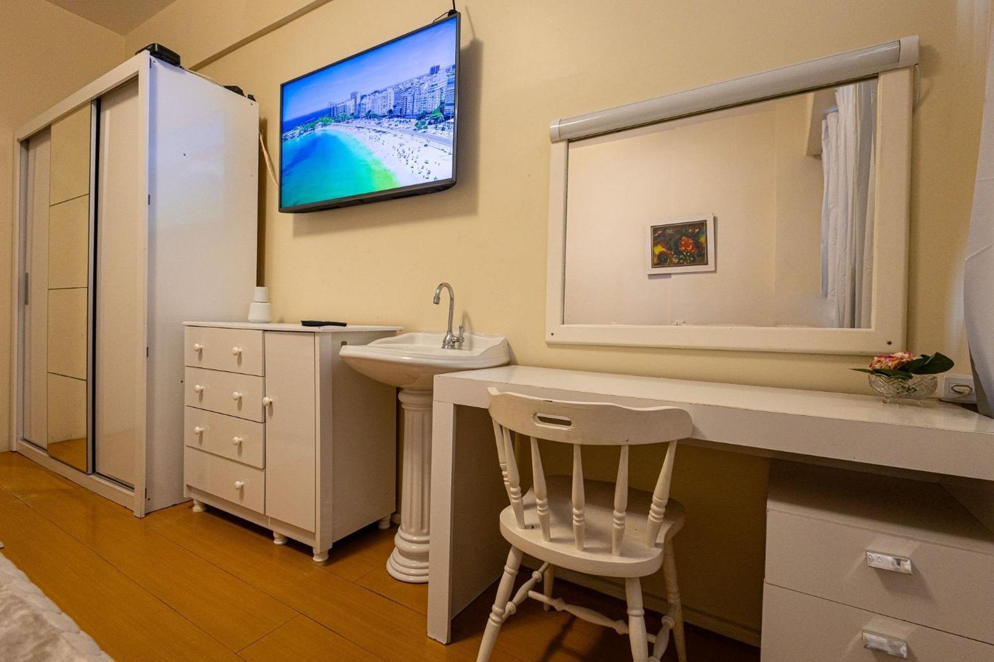 Apartamento Copacabana 200M Da Praia - Wifi Gratis - Cp5 ริโอเดจาเนโร ภายนอก รูปภาพ