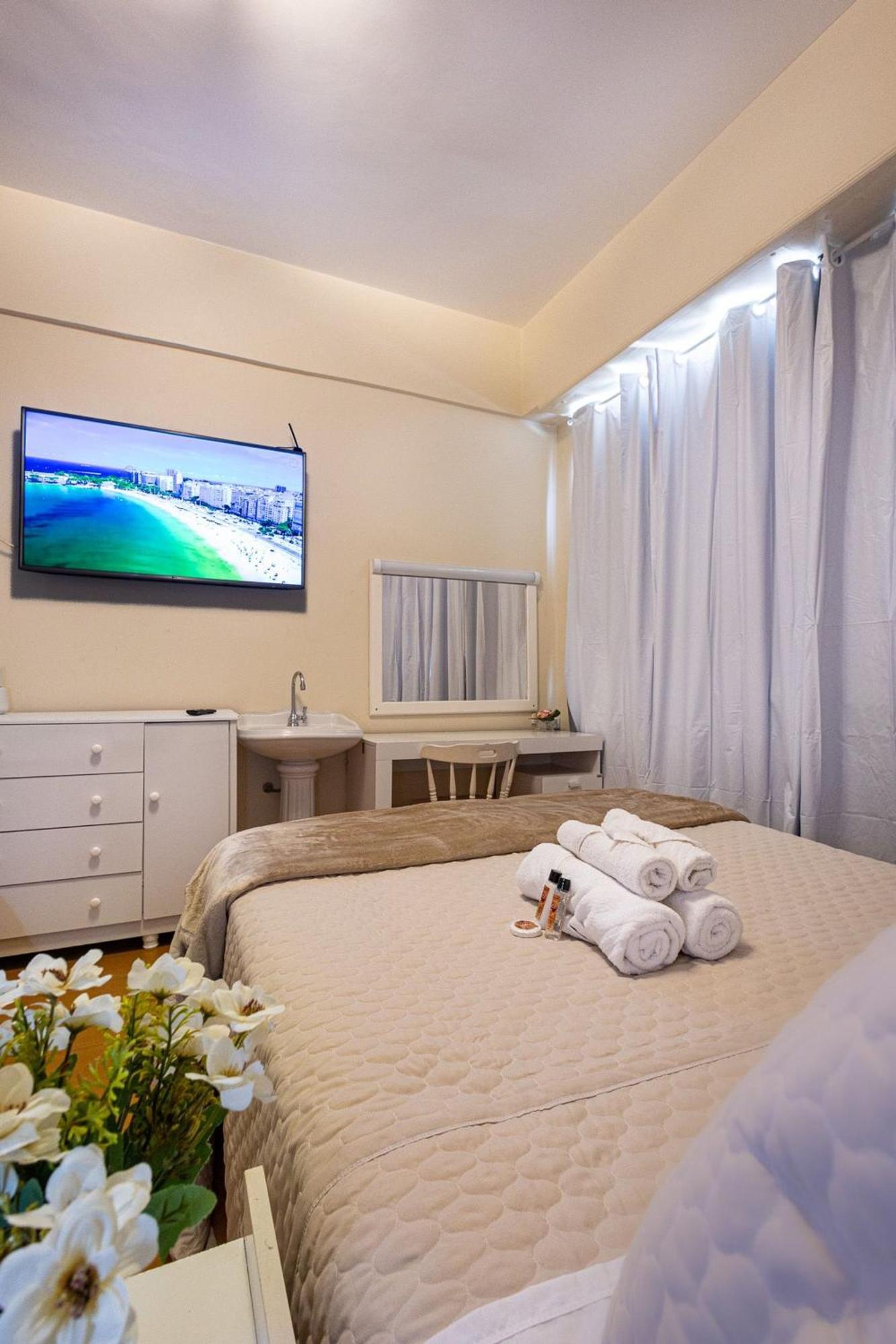 Apartamento Copacabana 200M Da Praia - Wifi Gratis - Cp5 ริโอเดจาเนโร ภายนอก รูปภาพ