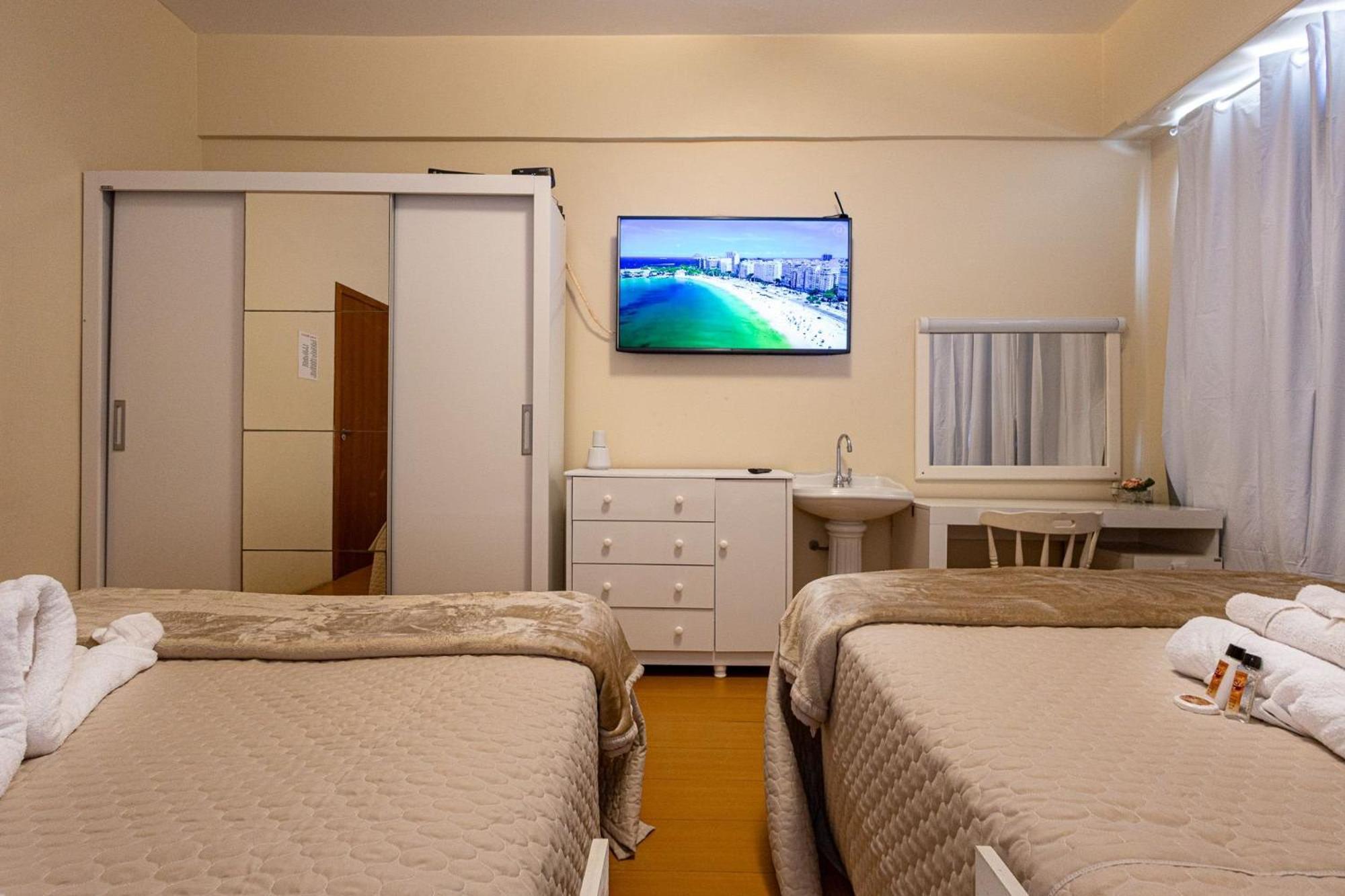 Apartamento Copacabana 200M Da Praia - Wifi Gratis - Cp5 ริโอเดจาเนโร ภายนอก รูปภาพ